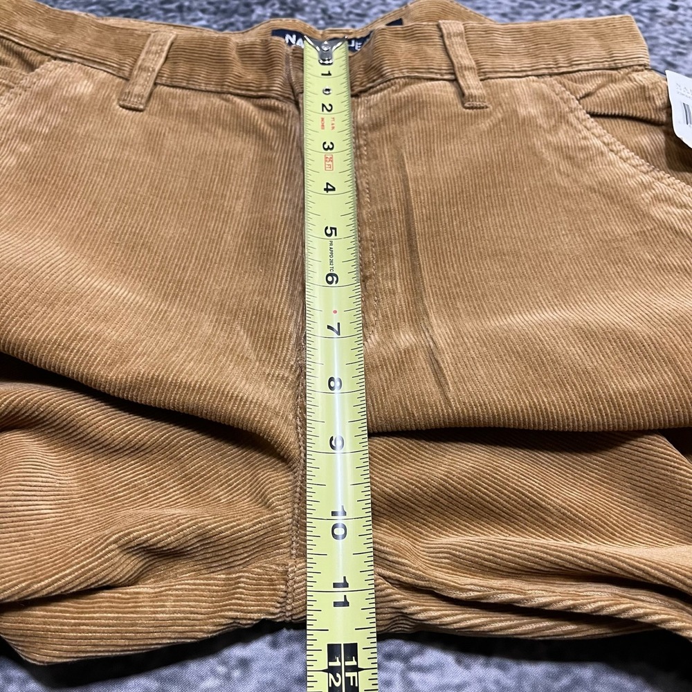 NWT Vintage Nautica Corduroy Pants Womens 6 (30x31) Tan‎ Carpenter Baggy Y2K - Picture 12 of 16